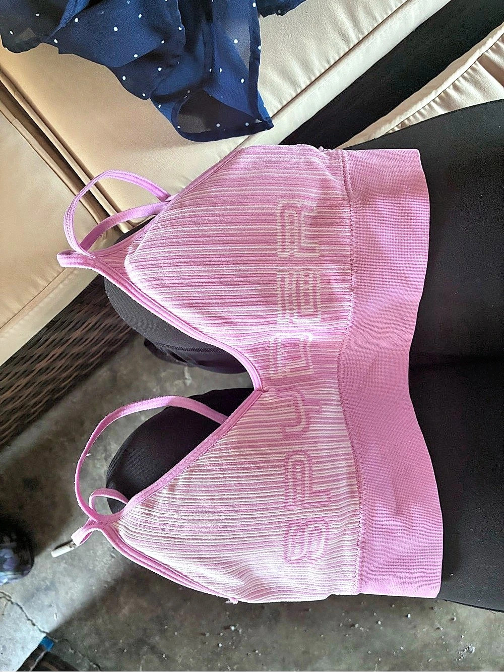 Spyder Sports Bra in Pink Like New